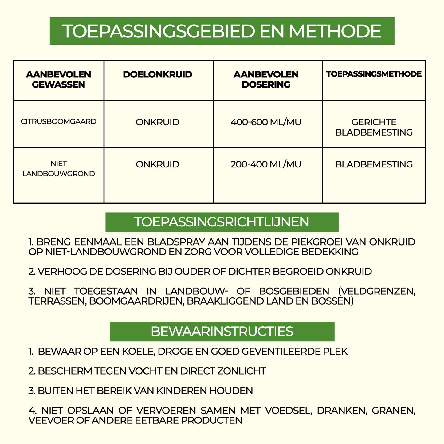 Glyphosaat herbicide met hoge concentratie, onkruidverdelger met ammoniumzout